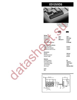 ED125/2DS datasheet  